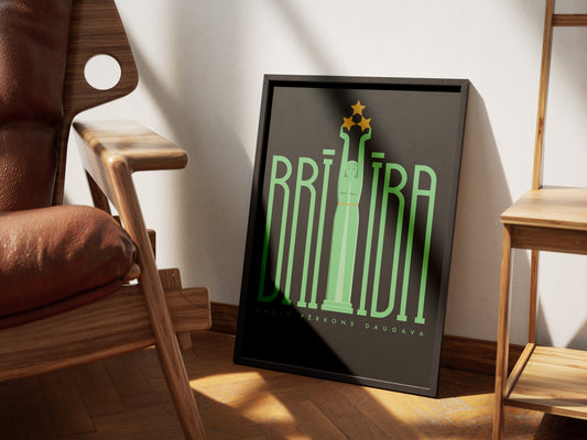 Framed poster 'Briviba II'